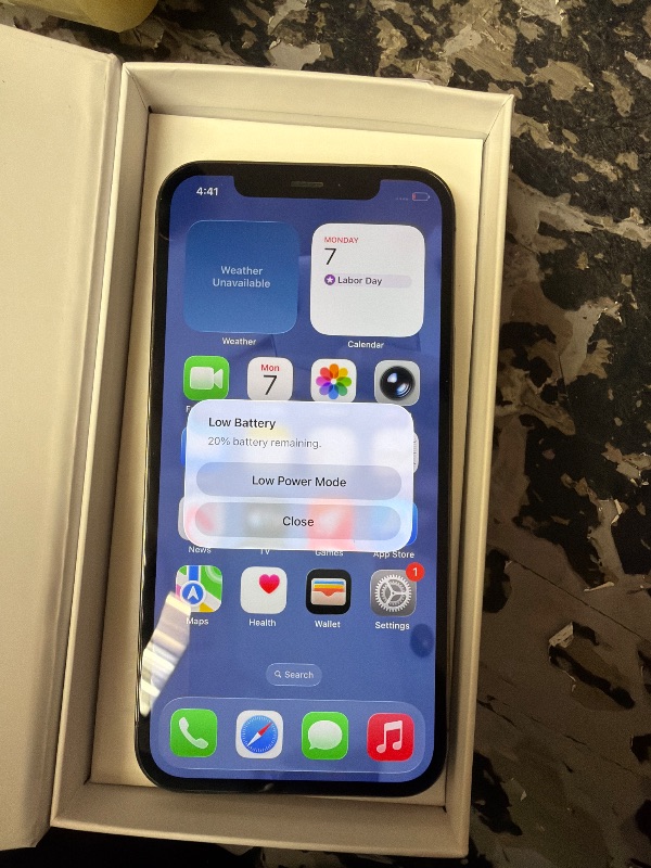 Photo 7 of Apple iPhone 12 Pro 256GB Graphite Unlocked (Renewed)