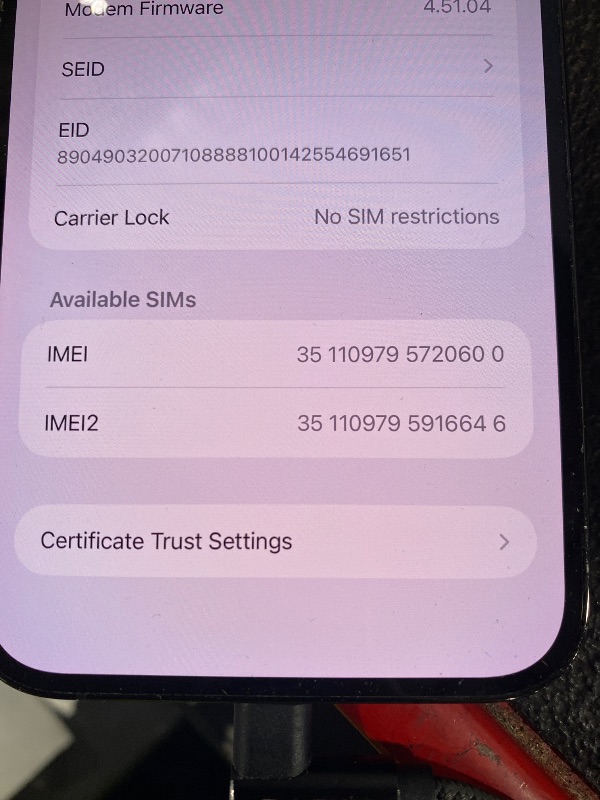 Photo 1 of Apple iPhone 14 Pro Max, 128GB, Space Black