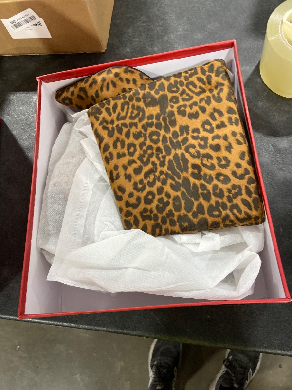 Photo 1 of YIYA Women's Leopard Print Knee-High Boots 37