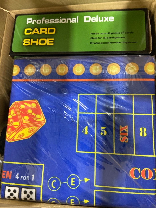 Photo 1 of WodGod 5-in-1 Casino Game Set