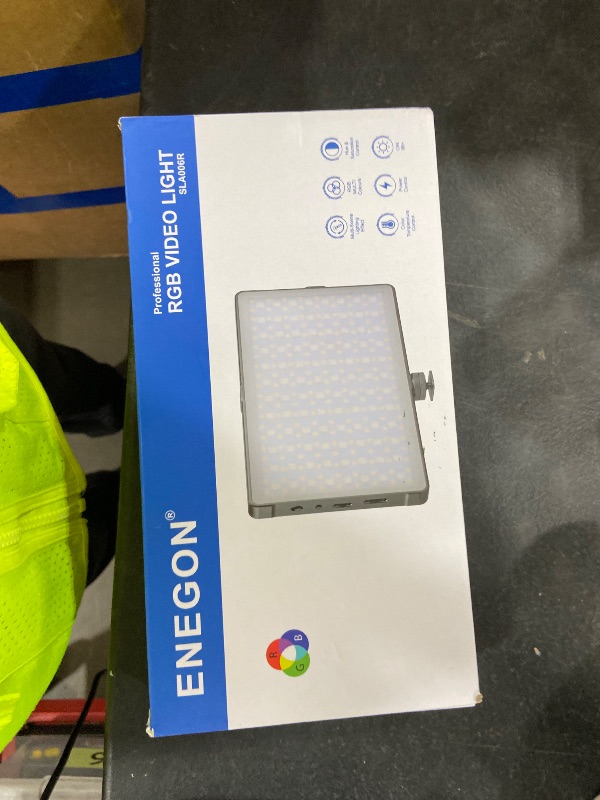 Photo 1 of ENEGON RGB LED Video Light - 276 Beads, 10000mAh, 2500-9900K CCT