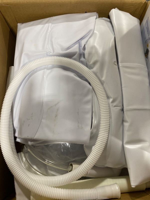 Photo 1 of JJFFTAO,Medical Inflatable Bathtub,Bed Bath,Medical PVC Bedside Shower bathtubKit,Bed Shower for Patients with Reduced Mobility,Bedside Water Bag+Electric air Pump+Medical Inflatable Shampoo Basin