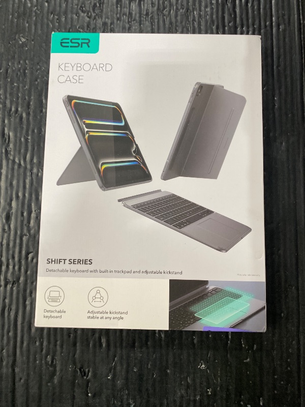 Photo 1 of ESR iPad Pro 13" Keyboard Case with Detachable Keyboard