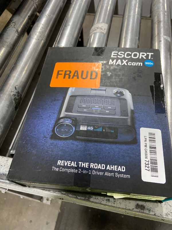 Photo 1 of Escort MAXcam 360c Laser Radar Detector and Dash Camera, Great Range