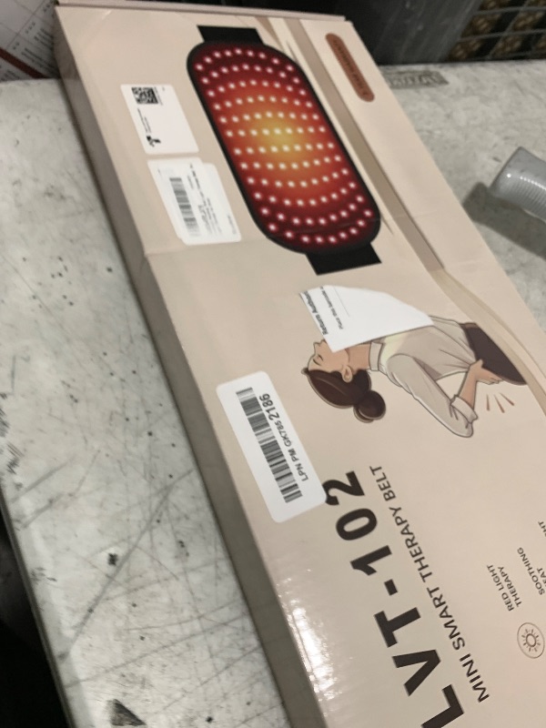 Photo 1 of LYZLYC Cordless Heating Red Light Therapy Belt
