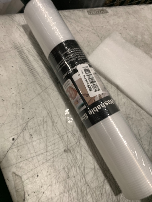 Photo 1 of Anoak Shelf Liner - Non-Slip, Stripe Clear, 16 Inch x 30 FT