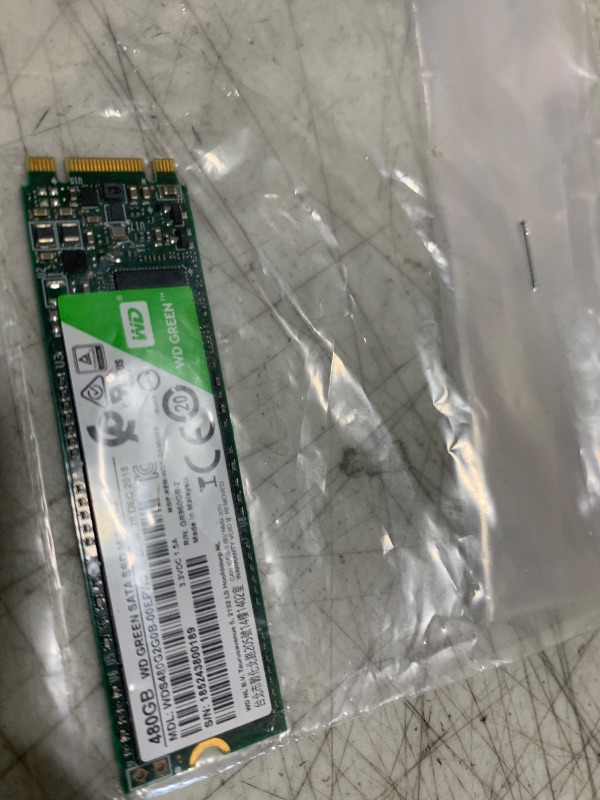 Photo 1 of Western Digital 480GB WD Green Internal SSD