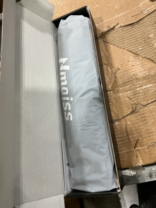 Photo 1 of [Upgraded] Nmoiss Windshield Sun Shade Umbrella - [Vinyl Coating Heat Shield] Protect Car from Sun Rays & Heat Damage Keep Cool and Protect Interior, Spring Structure Edge Medium 56" L x 31" W