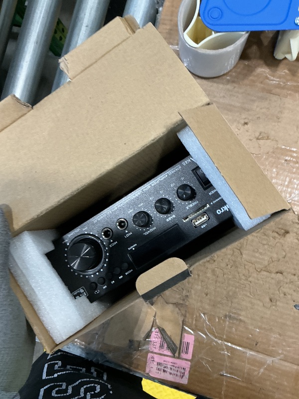 Photo 1 of [NO REMOTE] Daakro AK45 Stereo Audio Amplifier,300W Home 2 Channel Wireless Bluetooth 5.0 Power Amplifier System, Home Amplifiers FM Radio, USB, SD Card, with Remote Control Home Theater Audio Stereo System