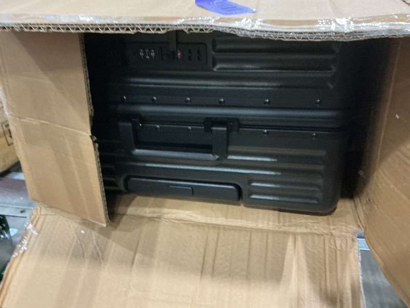 Photo 1 of **USED**
AIWEINY Hard Shell Luggage 26 Inch Travel Luggage, Carry-On Luggage Spinner TSA with Lid, ABS Aluminum Frame?Lightweight Travel Luggage 20'' 24'' 26''Carry-On (upgraded black, 26 inch)