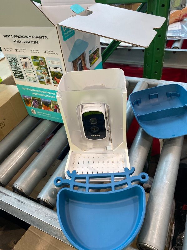 Photo 1 of [SIMILAR ITEM] NETVUE by Birdfy Smart Bird Feeder with AI Camera, Auto Capture Videos & Live Steam, Wireless Wildbird Watching, Outdoor Backyard Birder(AI by Subscription) Blue