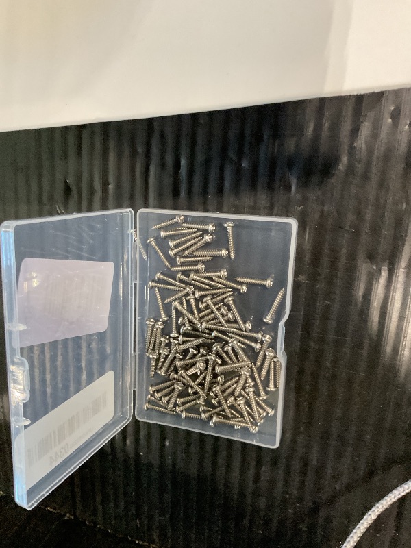 Photo 1 of #4 x 5/8" (100 Pack) Pan Head Phillips Screws Sheet Metal Self-Tapping Screws, 304 Stainless Steel Screw