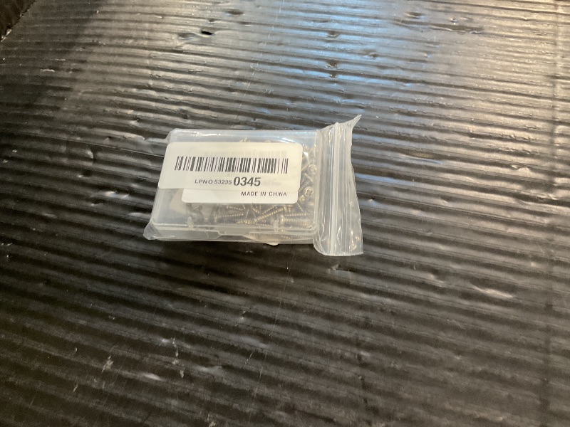 Photo 1 of #4 x 1/2" (100 Pack) Pan Head Phillips Screws Sheet Metal Self-Tapping Screws, 304 Stainless Steel Screw