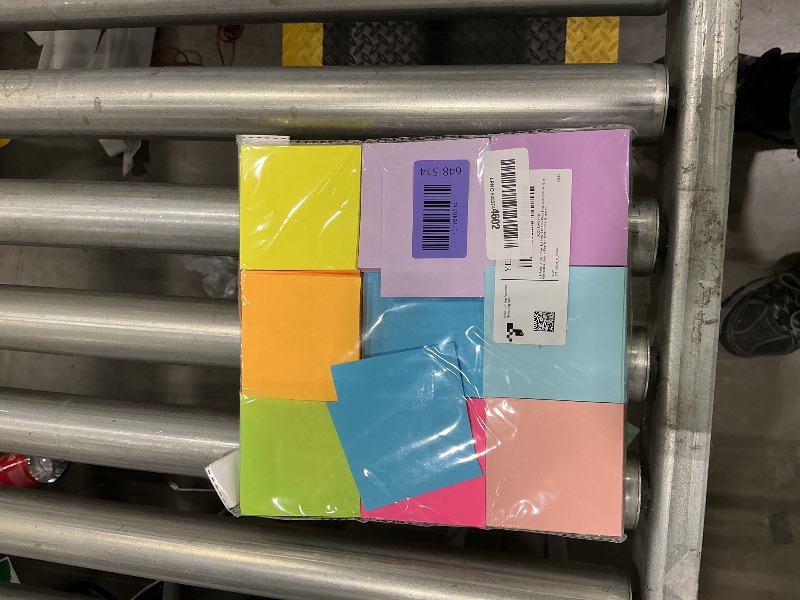 Photo 1 of (18 Pads) Sticky Notes 3x3 inch, Self-Stick Pads Bright Colors Sticky Note, Recyclable, Easy to Post for Home, Office, Notebook
