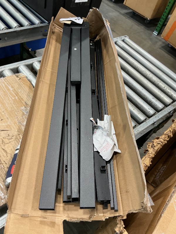 Photo 1 of ***SIZE UNKNOWN*** NEW JETO Metal Bed Frame, Bed Frame with Storage Space,Heavy Duty Sturdy Mattress Foundation,Easy Assembly,No Box Spring Needed, Black,