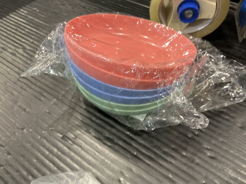 Photo 1 of [8-Pieces] Whisker Fatigue Cat Bowl - 5.5 Inch Shallow Cat Food Dish Wide Cats Wet Feeding Bowls, PET Plate for Kittens and Short Legged Cats (Type-A Normal Bowls)