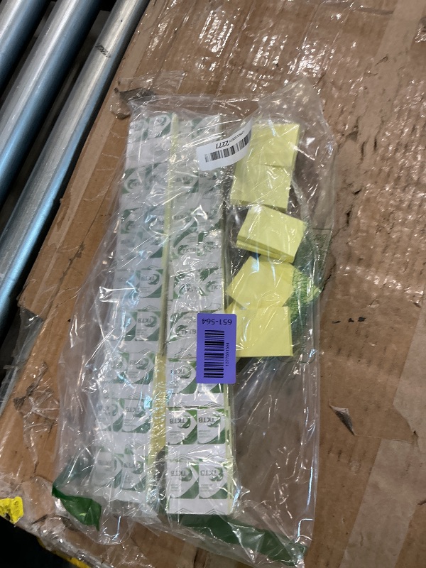 Photo 1 of (54 Pads) Mini Sticky Notes 1.5x2 in, Yellow Strong Adhesive Post, Suitable for School, Home, Office, Clean Removal
