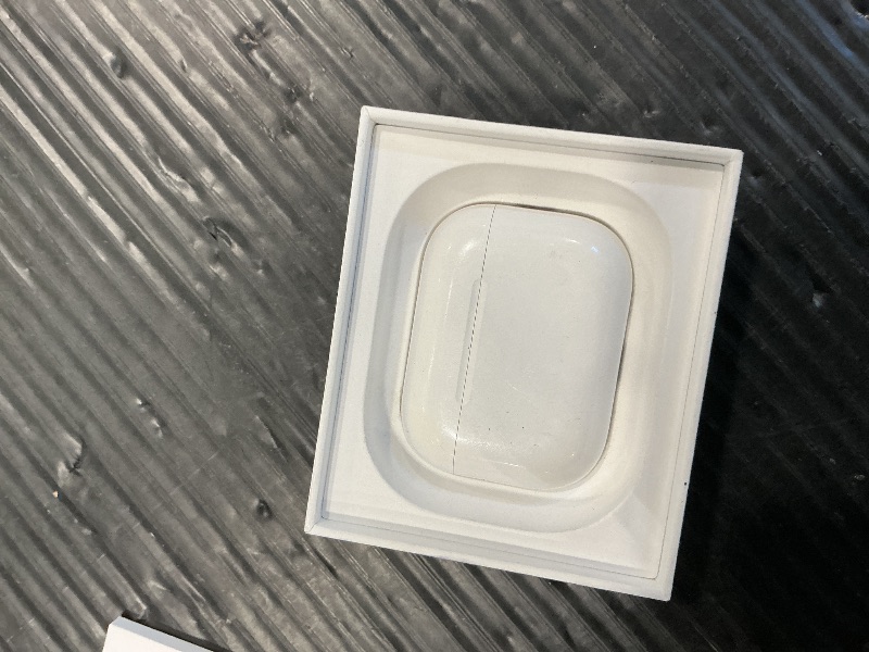 Photo 1 of *MAJOR DAMAGE*
Apple AirPods Pro 3 Wireless Earbuds, Active Noise Cancellation, Live Translation, Heart Rate Sensing, Hearing Aid Feature, Bluetooth Headphones, Spatial Audio, High-Fidelity Sound, USB-C Charging