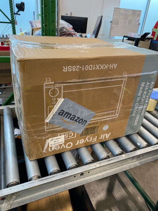 Photo 1 of [MINOR DAMAGE & NONFUNCTIONAL] OLIXIS Air Fryer Toaster Oven Combo Extra Large with Smart Probe, 29.6QT Oven Countertop 12 Functions in 1, 7 Accessories Included, Stainless, Up to 450°F