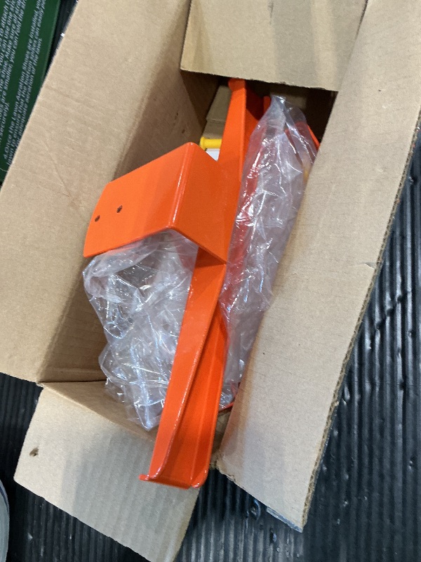 Photo 1 of *MISSING PARTS**
Backpack Blower Rack with Hose Holder - Heavy Duty Backpack Sprayer Wall Mount with Dual-Sided Hooks, Space-Saving Backpack Hanger for Weed Eater, Hedge Trimmer and Chain Saw, 330lbs Load Capacity