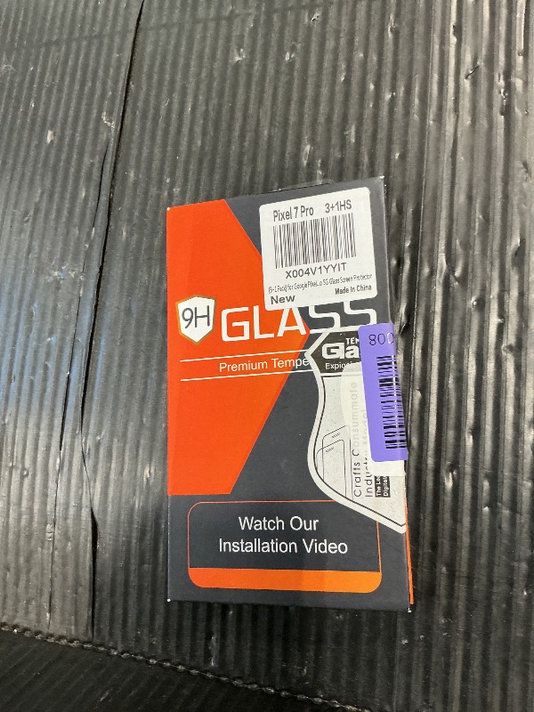 Photo 1 of [3+1 Pack] for Google Pixel 7 Pro Screen Protector, 9H Tempered Glass, Ultrasonic Fingerprint Compatible, 3D Curved, HD Clear Scratch Resistant for Google Pixel 7 Pro 5G Glass Screen Protector