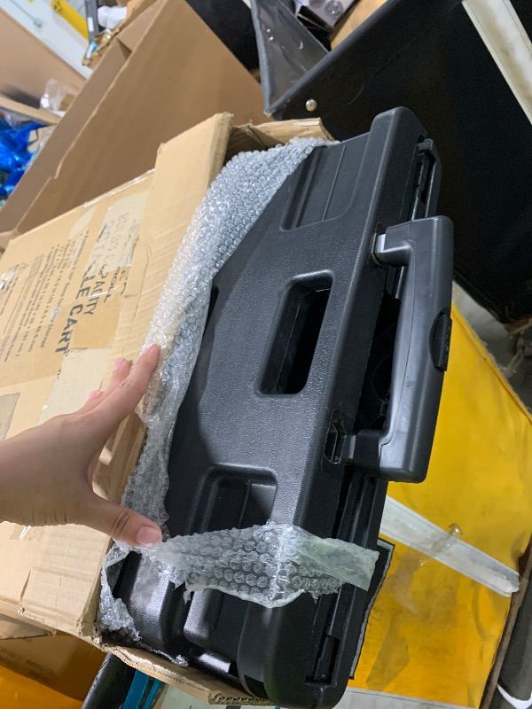 Photo 1 of ***MINOR DAMAGE**** Olympia Tools 85-010 Grand Pack-N-Roll Portable Tools Carrier with Telescopic Handle, 80 Lb. Load Capacity, Black 2025 New Version