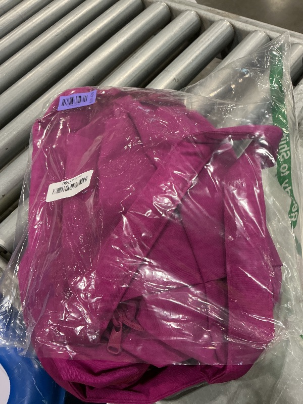 Photo 1 of ** SMALL HOLE ** BAGGU Small Cloud Carry-On - Deep Fuchsia