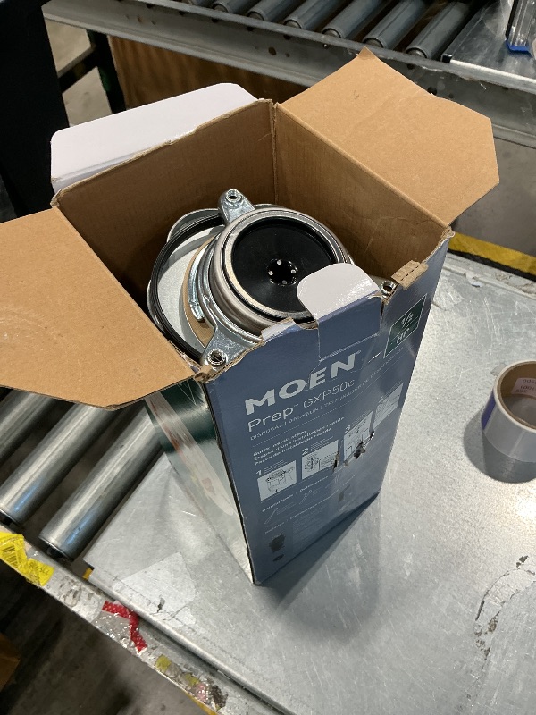 Photo 1 of [MOTOR LOCKED]  Moen Prep Series PRO Continuous Feed Compact Garbage Disposal for Kitchen Sink with Power Cord, GXP50C