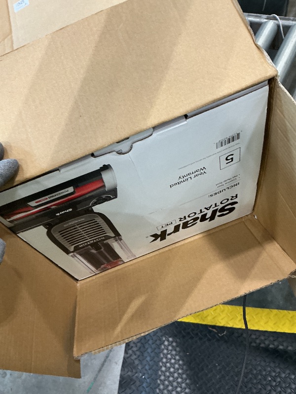 Photo 1 of ***SELLING FOR PARTS*** Shark ZU102 Rotator Pet Upright Vacuum with PowerFins HairPro & Odor Neutralizer Technology, Charcoal, 2.9 L Dust Cup