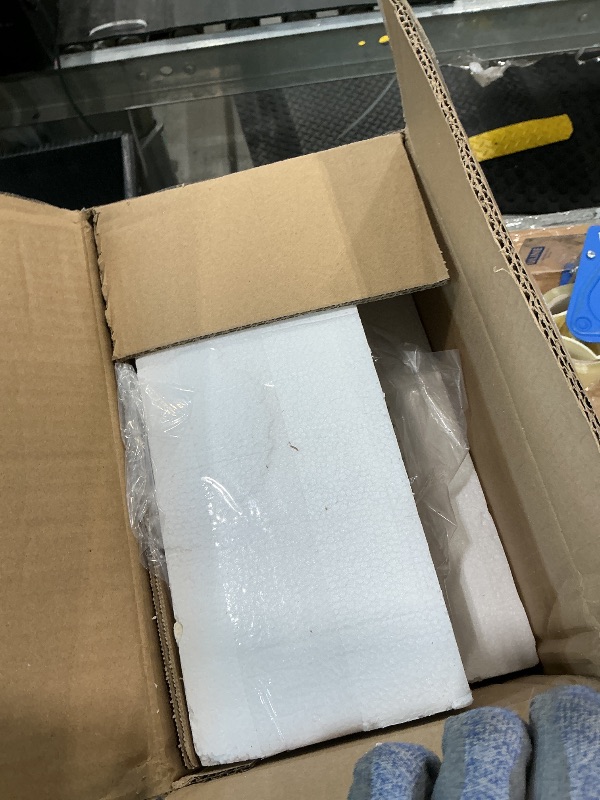 Photo 1 of ?Upgraded?Dimmable Gold Floor Lamp for Living Room with Clear Glass Lampshade, Glass Modern Floor Lamp with 900LM Edison Bulb Included, Standing Tall Lamp for Bedroom, Office, Reading Room, Corner