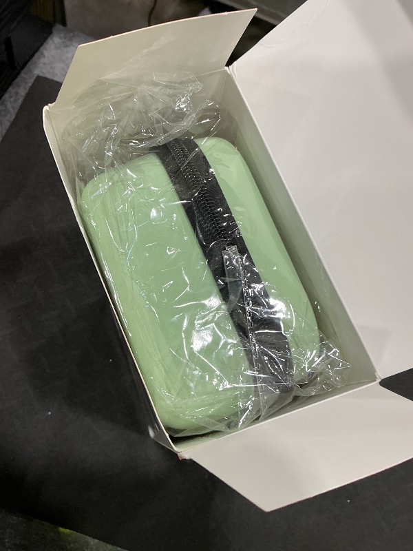 Photo 1 of [Charge inside] Carrying Case for Nintendo Switch 2 2025 / Switch OLED / Switch with Adapter and for Joy Cons Storage, Travel Case for Switch 2 Console with 22 Game Card Storage (Green)