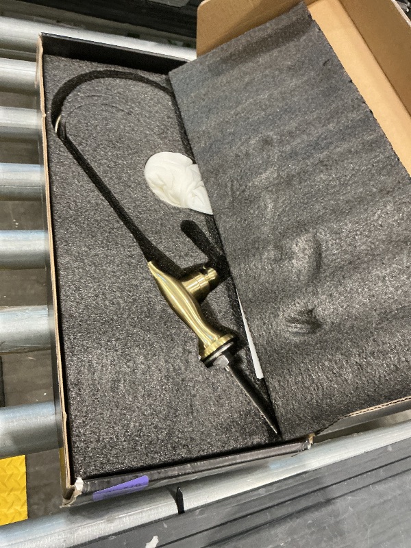 Photo 1 of ** sold as is no refund/return**
Delle Rosa Brushed Gold Drinking Water Faucet, Non-Air Gap Stainless Steel Kitchen Water Filter Faucet, Classical Water Filtration Faucet for Under Sink Water Filter System Brushed Gold?Light Gold?