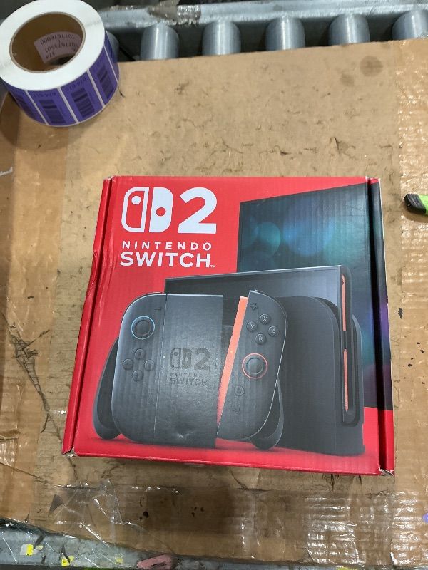 Photo 1 of **AS IS,FINAL SALE** Nintendo Switch with Neon Blue and Red Joy-Con (Renewed)