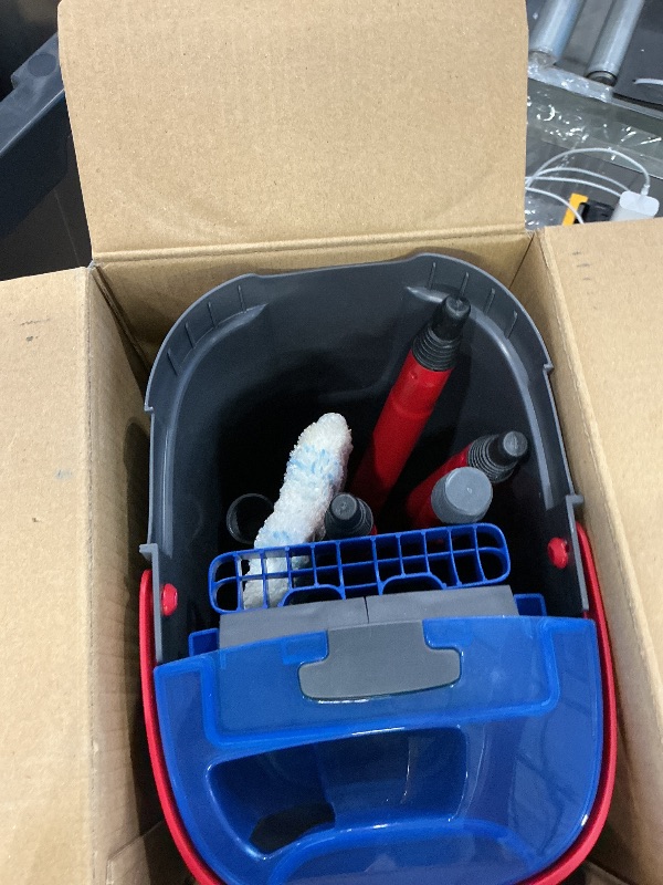 Photo 1 of [Missing Essential Piece] O-Cedar H2prO Flat Mop System | Quick Everyday Cleaning | Dual-Tank Fresh Water System | Machine Washable Reusable Microfiber Mop Pad | Safe on Hardwood, Tile & Vinyl Floors