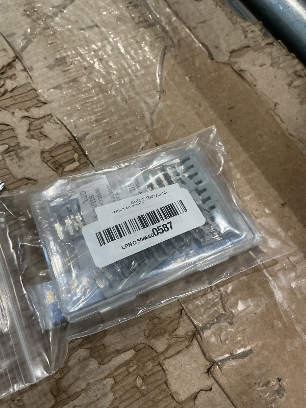 Photo 1 of 10 Pcs EB10-6 Terminal Bridge Connector, DIN Rail Side Plug-in Terminal Block, External Bridge Jumpers, Compatible with UK5N & UK2.5B