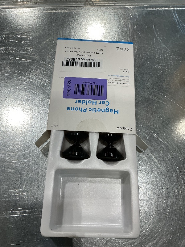 Photo 1 of [UNTESTED] Coolpow?2 Packs Magnetic Phone Holder for Car?Strong Magnet? Phone Holders for Your Car Phone Holder Mount?4 Metal Plate? Universal Car Accessories for Women Men for iPhone Samsung Speakerphones