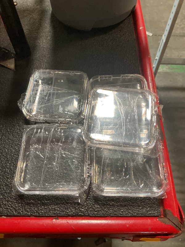 Photo 1 of 14 Pcs Press On Nail Packaging Box Press on Nail Storage Box for Press Ons with 60 Pcs Adhesive Double Sided Tape for Fake Nail Storage Case Nail Display Nail Salon Supplies Nail Art Business (Clear)