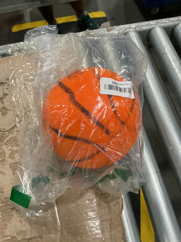 Photo 1 of [MINOR DAMAGE] Nerf Quietcourt Silent Foam Mini Basketball - Quiet Ball for Indoor Dribbling Practice + Drills - 7" Inch Mini Kids + Youth Basketball - Never Goes Flat Foam Construction
