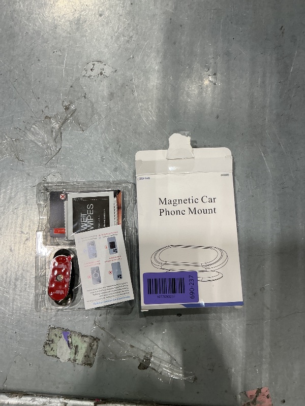 Photo 1 of ?2-Pack? Magnetic Phone Holder for Car Dash?Strong Magnet? Magnetic Car Phone Holder Mount ?4 Plate? Phone Holders for Your Car Phone Mount for Car Dashboard Cell Phone Car Mount for iPhone Samsung