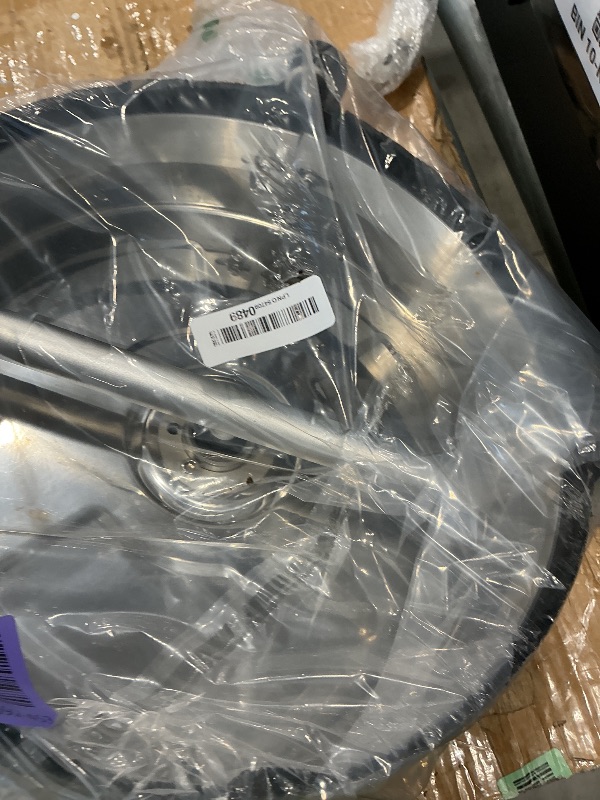 Photo 1 of **MISSING PARTS**
" Pressure Washer Surface Cleaner with 4 Wheels - Stainless Steel Surface Cleaner for Pressure Washer Attachment for Concrete, Patio, Sidewalk, Deck and Driveways - PWS14