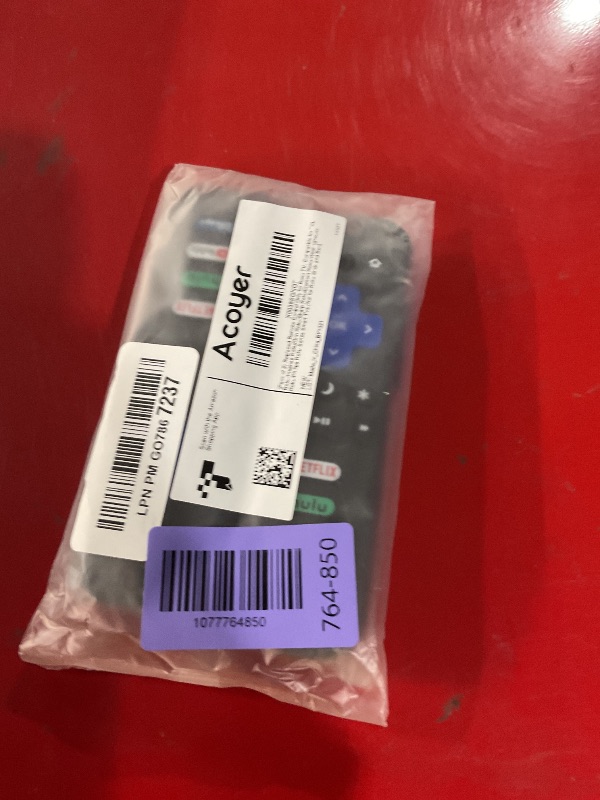 Photo 1 of (Pack of 2) Replacement Remote Control Only for Roku TV, Compatible for TCL Roku/Hisense Roku/Onn Roku/Sharp Roku/Element Roku/Westinghouse Roku/Philips Roku Smart TVs (Not for Roku Stick and Box)
