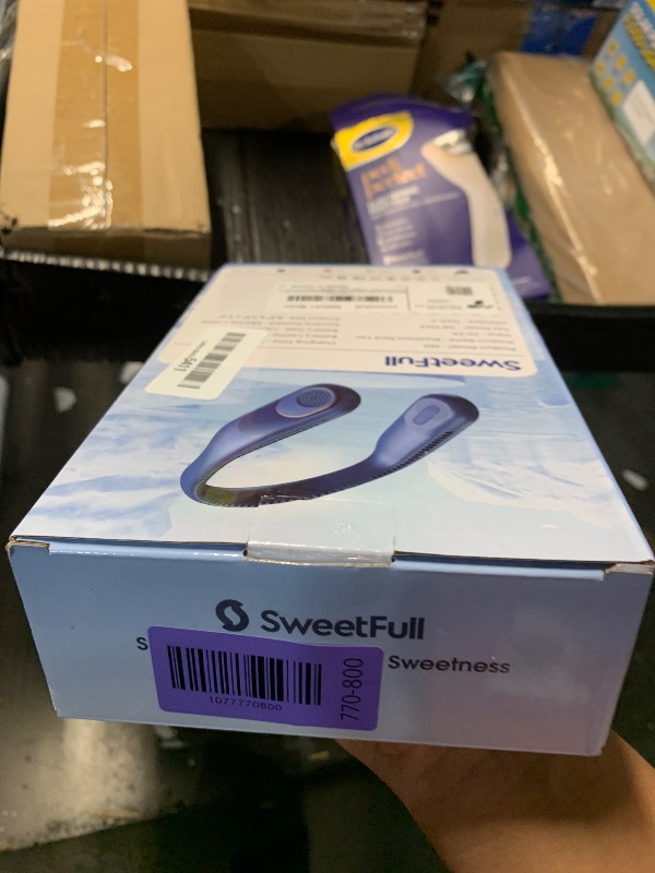 Photo 1 of ***MISSING PARTS***4SWEETFULL Portable Neck Fan: 5200mAh Bladeless Personal Fan | 4 Speeds, 20H Max Runtime, No Hair Twist Quiet Wearable Fan for Travel | Birthday Gifts for Men Women Mom Dad