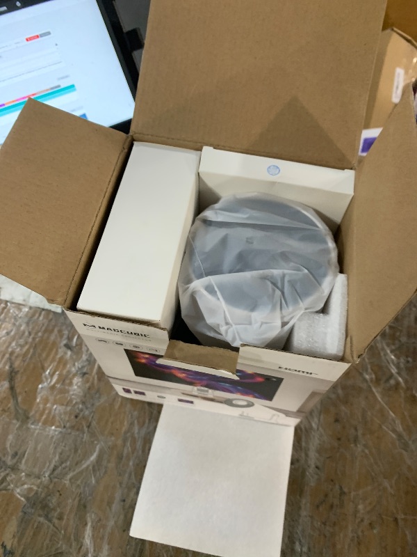 Photo 1 of ?Electric Focus?Magcubic Mini Projector 4K Support, Portable Projector with WiFi 6 and Bluetooth 5.4, Smart Proyector, 5W Soundbase Speaker, 180°Rotation for Home Theater
