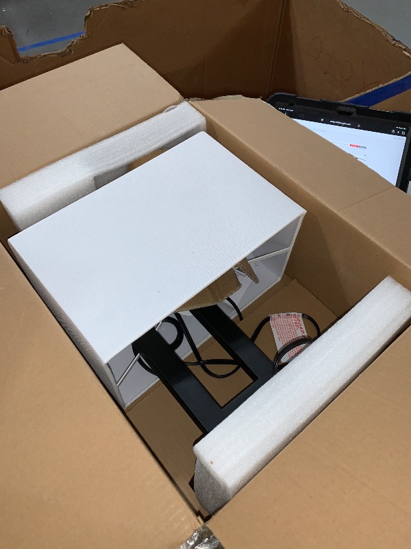 Photo 1 of ***MISSING PARTS***3 Color Temperatures Table Lamps for Bedrooms Set of 2, 22’’ Touch Control Bedside Nightstand Lamps with 2 USB Ports & AC Outlet, Stepless Dimmable Lamps with White Shade, Modern Decor for Living Room