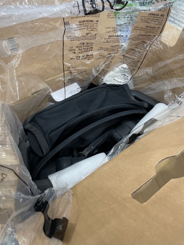 Photo 1 of **FOR PARTS ONLY, HAS DAMAGE**gb Pockit+ All-Terrain, Ultra Compact Lightweight Travel Stroller with Canopy and Reclining Seat in Velvet Black