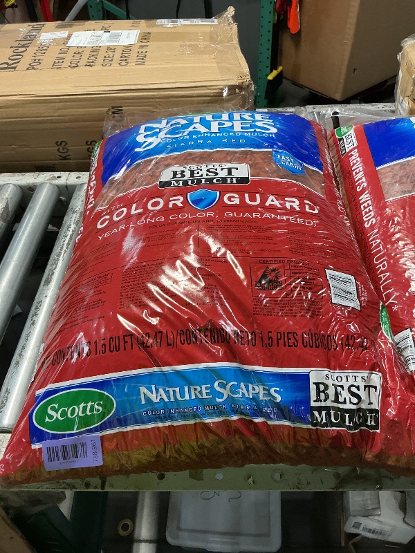 Photo 1 of ***STOCK IMAGE FOR REFERENCE***
GroundSmart Rubber Mulch - Cedar Red 1.25 cu ft. 12 Year Color Lock