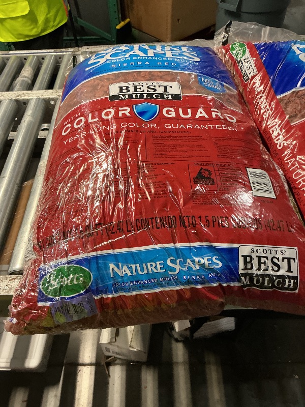 Photo 1 of ***STOCK IMAGE FOR REFERENCE***
GroundSmart Rubber Mulch - Cedar Red 1.25 cu ft. 12 Year Color Lock