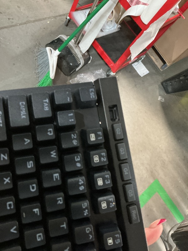 Photo 1 of ***MISSING PARTS***
Redragon K580 VATA RGB LED Backlit Mechanical Gaming Keyboard with Macro Keys & Dedicated Media Controls, Hot-Swappable Socket, Onboard Macro Recording (Brown Switches)