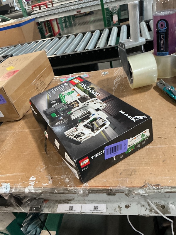 Photo 1 of ***FACTORY SEALED***
***OPENED FOR INSPECTION ***
LEGO Technic Mack LR Electric Garbage Truck Toy, Buildable Kids Truck for Pretend Play, Great Gift for Boys, Girls and Kids Ages 8 and Up who Love Recycling Toys and Vehicles, 42167