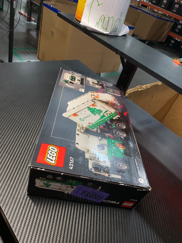 Photo 1 of ***FACTORY SEALED***
***OPENED FOR INSPECTION ***
LEGO Technic Mack LR Electric Garbage Truck Toy, Buildable Kids Truck for Pretend Play, Great Gift for Boys, Girls and Kids Ages 8 and Up who Love Recycling Toys and Vehicles, 42167